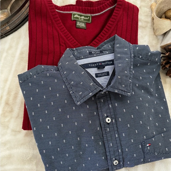 {Tommy Hilfiger & Eddie Bauer} COTTON Duo - Picture 2 of 9